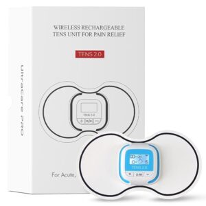 UltraCare PRO Tens 2.0 Wireless Tens Machine For Physiotherapy Massager|10 Modes 25 Intensity Levels|Rechargeable|Tens Unit|Tens Device|Tens Machine|Muscle/Nerve Stimulator For Pain Relief